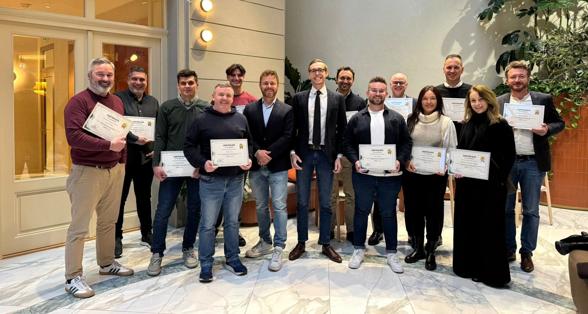 The November cohort of IACBAM certified trainers