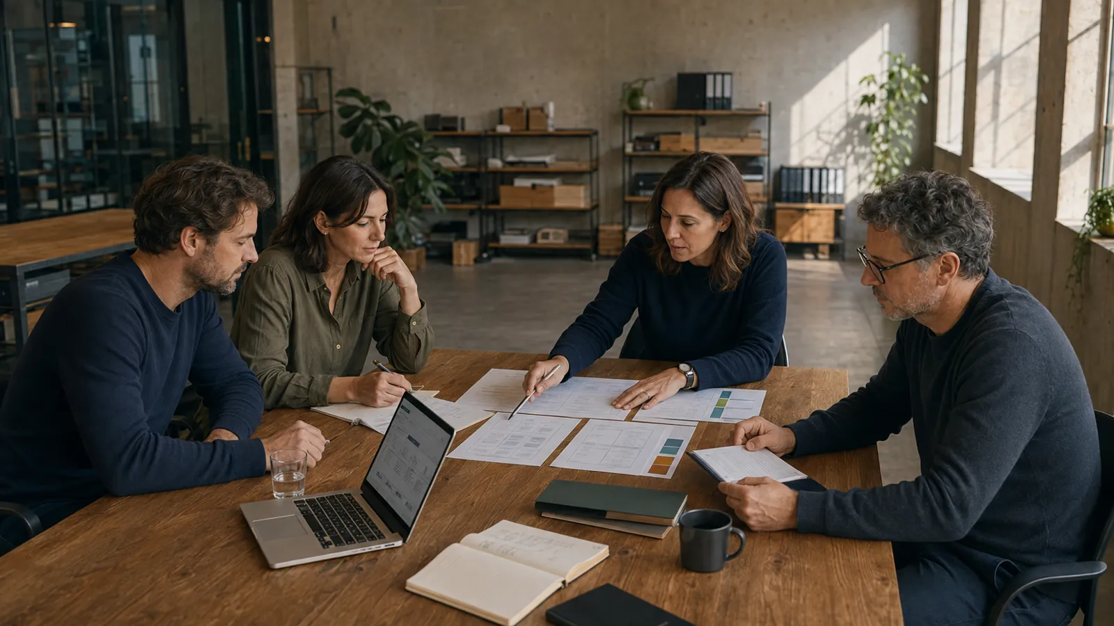 An SME team working independently with clear information and clearly assigned responsibility.